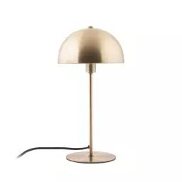 Bonnet – Lampe à poser champignon en métal – Couleur – Or