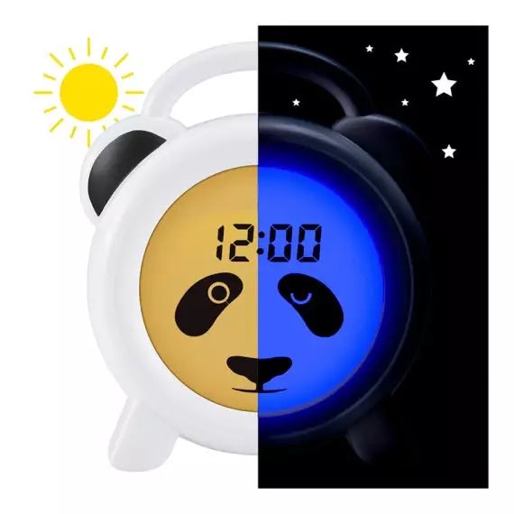 Reveil educatif Et Veilleuse Alecto Bc 100 Panda