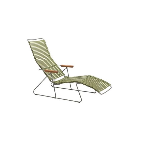 Transat inclinable Click en Plastique, Métal – Couleur Vert – 60 x 115.53 x 97 cm – Designer Henrik  Pedersen