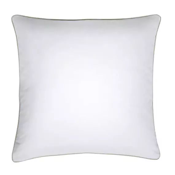 Taie d’oreiller en coton blanc 64×64
