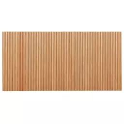Tête de lit en bois de pin marron clair 160x80cm