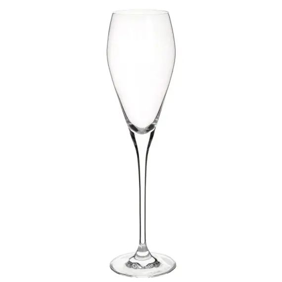 Flûte à champagne en verre SILHOUETTE