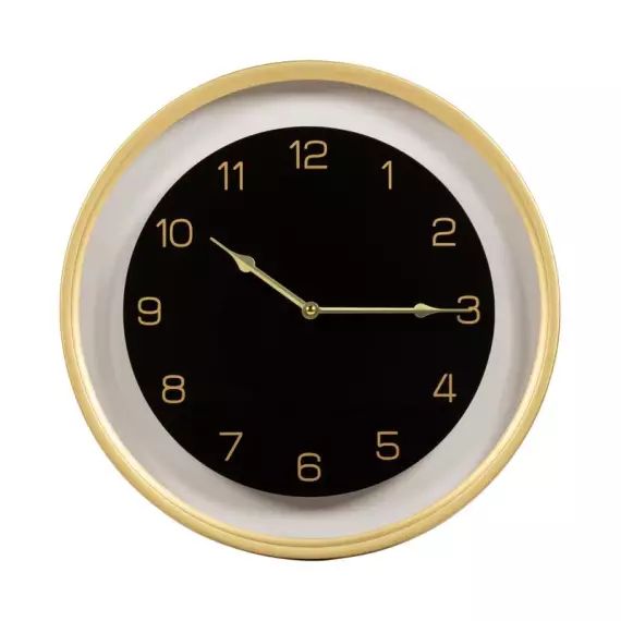 Horloge Ø 40,5 cm CHERINE Noir