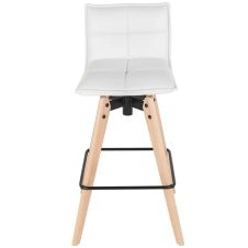 Chaise de bar design  blanc