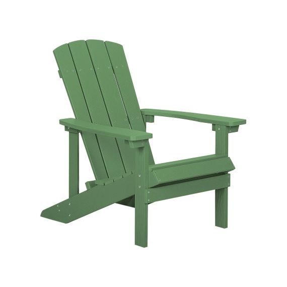Chaise de jardin verte