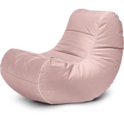Pouf confort intérieur et extérieur rose 110x70x60cm