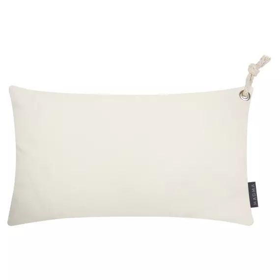 Housses de coussin exterieur  avec corde beige – Lot de 2 – 50×30