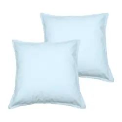 Lot de 2 taies d&rsquo;oreiller en coton  nuage 65×65 cm