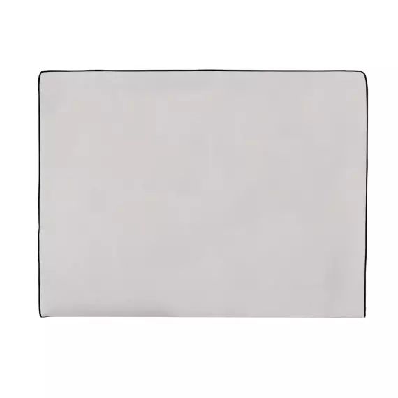 Tête de lit en tissu beige 160 cm