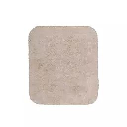 Tapis de bain doux beige sable coton 55×65