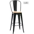 image de tabourets de bar scandinave 