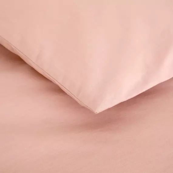 Housse de couette en percale de coton petale 240 x 220 cm