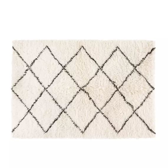 Tapis berbère en laine et coton 140×200
