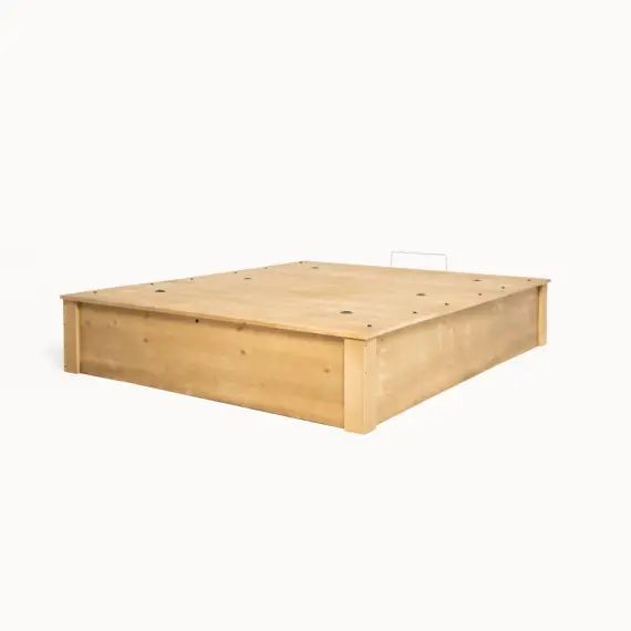 Canapé en bois  de couleur naturel 180 cm