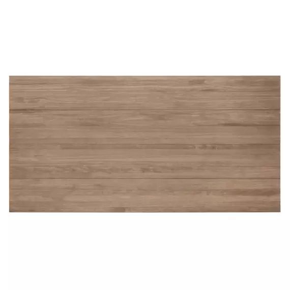 Tête de lit en bois couleur chêne foncé 180x80cm