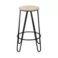 image de tabourets de bar scandinave 