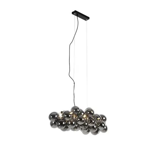 Suspension en verre noir