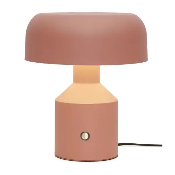 Lampe de table en fer  terra, h. 30cm
