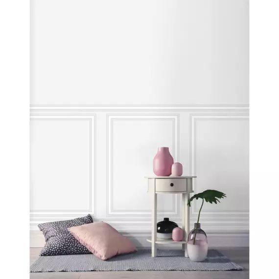 Papier peint à peindre 170 g/m² Sous bassement, l.1.06 x L.10 m