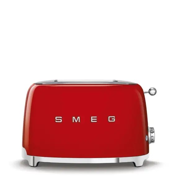 Toaster 2 tranches    en acier  rouge