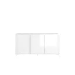 Buffet 3 portes – L156 cm – Blanc