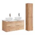 image de meuble double vasque scandinave 