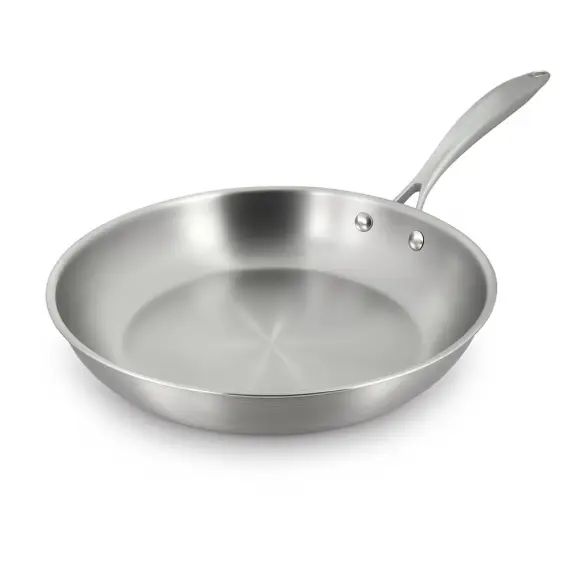 Poêle en acier inoxydable 28cm