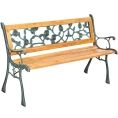 image de banc de jardin scandinave 