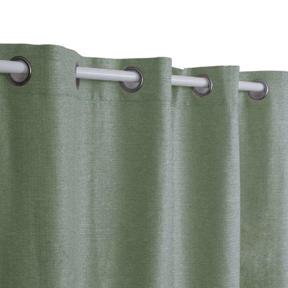 Rideau Lidia, gris l.140 x H.280 cm INSPIRE