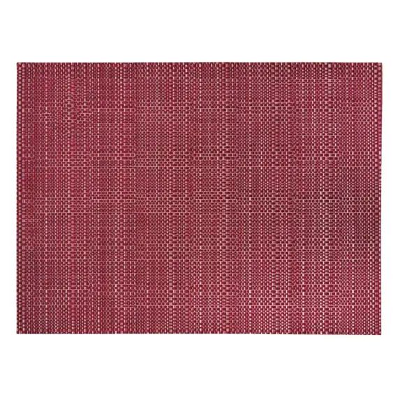 Set de table  en polyester lie de vin 33 x 45