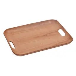 Plateau classic 45×36 cm naturel en bois  marron
