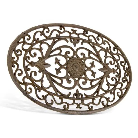 Paillasson Lune Fonte Marron 60.5x2x40cm