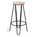 image de tabourets de bar scandinave 