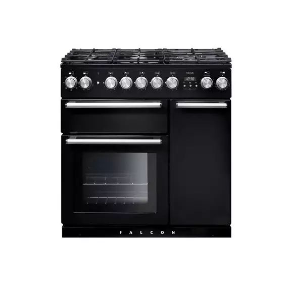 Piano de cuisson FALCON NEX90DFBL/C Mixte 90 noir