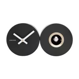 Duo Cuckoo – Horloge design – Couleur – Noir