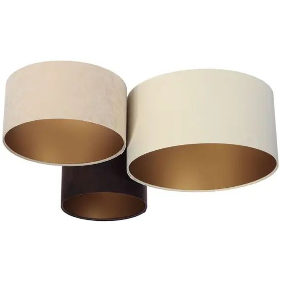 Plafonnier Tissu Beige