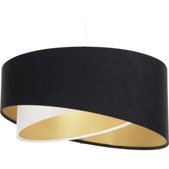 Suspension Tissu Noir 45x45x21 cm