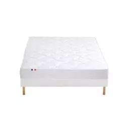 Pack matelas ressorts ép.19 cm + sommier 140x190cm EVASIA