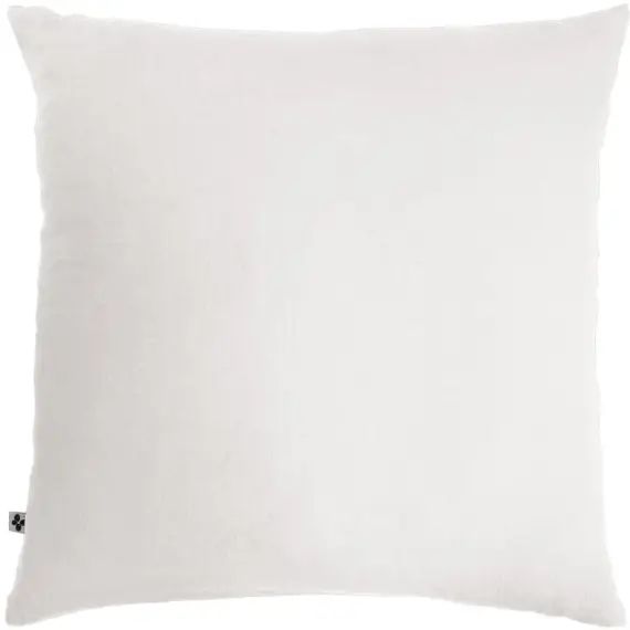 Taie d&rsquo;oreiller gaze de coton blanc 60×60 cm