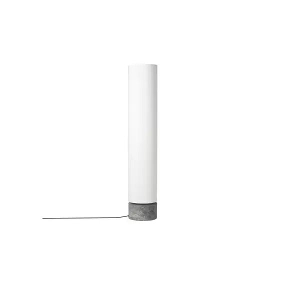 Lampadaire Unbound en Tissu, Lin – Couleur Blanc – 180 x 51.68 x 120 cm – Designer Space Copenhagen