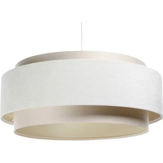 Suspension Tissu Blanc 60x60x25 cm