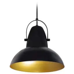 Suspension métal noir