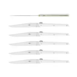 Couteau de table JY ‘S en Plastique, Acrylique – Couleur Blanc – 23 x 20.8 x 20.8 cm – Designer Olivier Gagnère