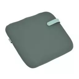 Galette de chaise Color Mix en Tissu, Tissu acrylique – Couleur Vert – 41 x 33.02 x 33.02 cm