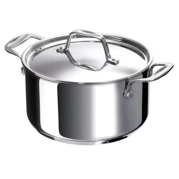 Faitout   3,3 l en inox argent