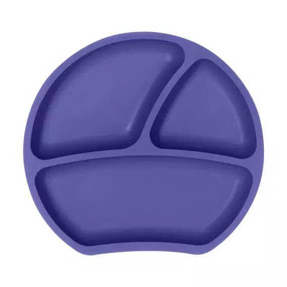 Assiette ventouse en silicone