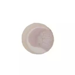 Assiette à mignardises Wabi en Céramique, Grès émaillé – Couleur Rose – 15.33 x 15.33 x 2 cm