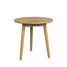 Fabio – Table d’appoint ronde en bois ø50cm
