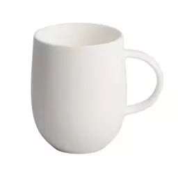 Mug All-time en Céramique, Porcelaine Bone China – Couleur Blanc – 22 x 22 x 11 cm – Designer Group Italia