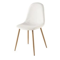 Chaise style scandinave blanche Clyde